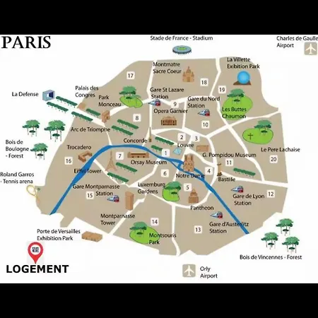 Appart 4 Personnes Proche Paris Tour Eiffel Meudon Exterior foto